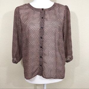Forever 21 button down top size small